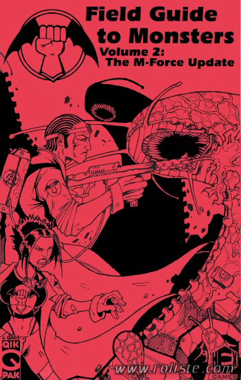 Couverture de Field Guide to Monsters Volume 2 : the M-Force Update
