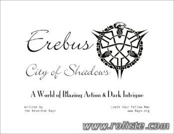 Couverture de Erebus, City of Shadows