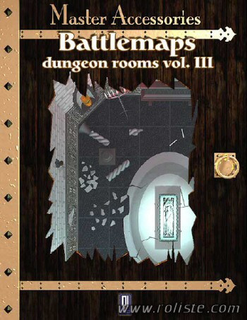 Couverture de Battlemaps - Dungeon Rooms vol. III