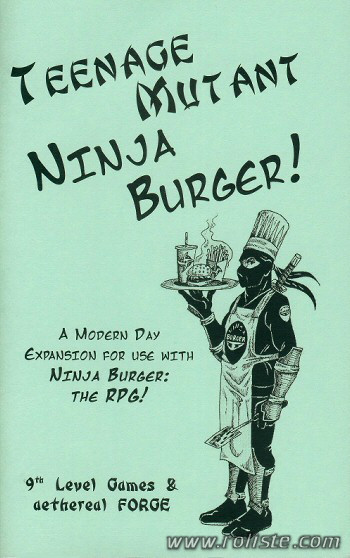Couverture de Teenage Mutant Ninja Burger