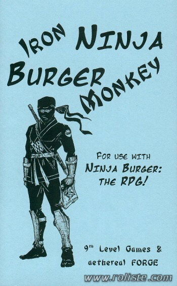 Couverture de Iron Ninja Burger Monkey