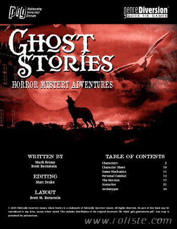 Couverture de Ghost Stories