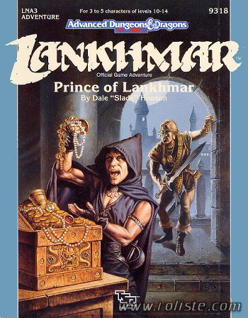 Couverture de LNA3 - Prince of Lankhmar