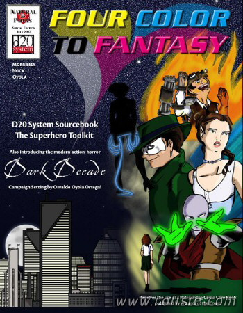 Couverture de Four Color to Fantasy