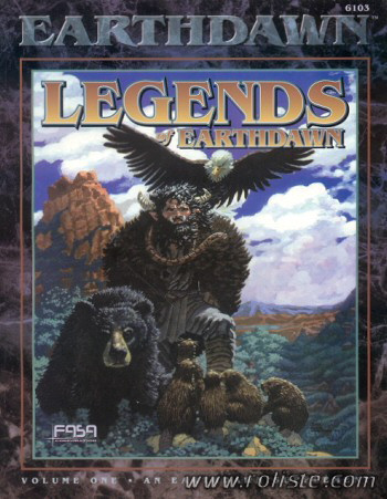 Couverture de Legends of Earthdawn Volume One
