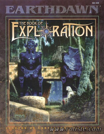 Couverture de Legends of Earthdawn Volume Two : The Book of Exploration
