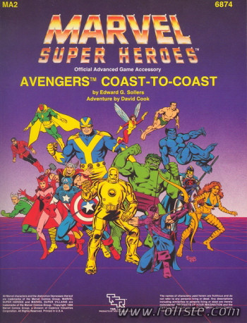 Couverture de MA2 - Avengers Coast-to-Coast