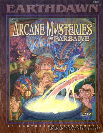 Couverture de Arcane Mysteries of Barsaive