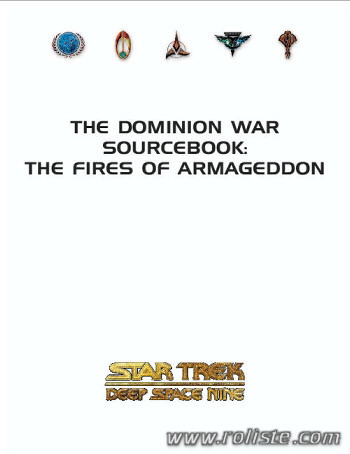 Couverture de Dominion War Sourcebook (The) : The Fires of Armaggedon