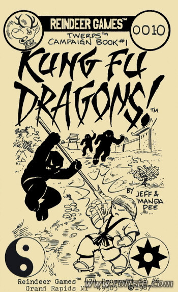 Couverture de Kung Fu Dragons !