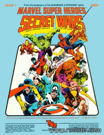 Couverture de MHSP1 - Secret Wars