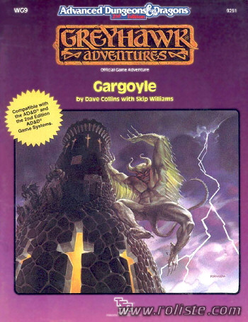 Couverture de WG9 - Gargoyle