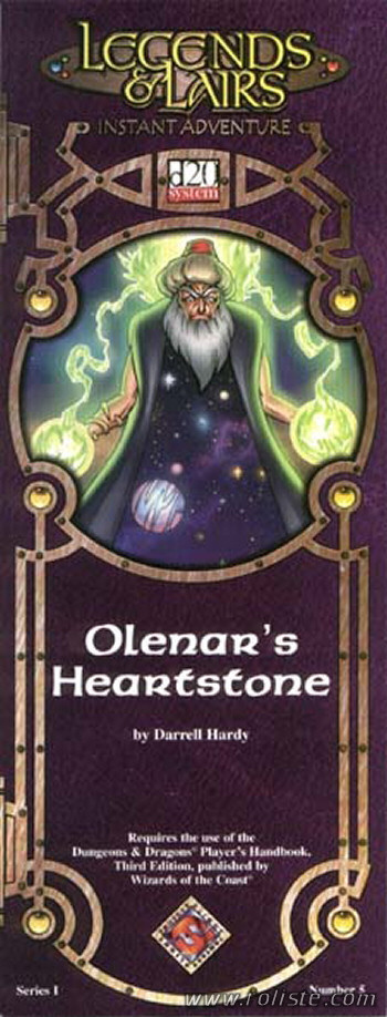 Couverture de Olenar's Heartstone