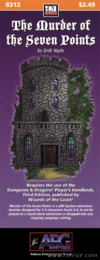 Couverture de Murder of the Seven Points (The)