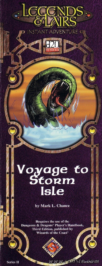 Couverture de Voyage to Storm Isle