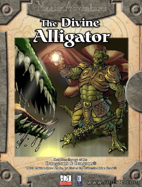 Couverture de Divine Alligator (The)