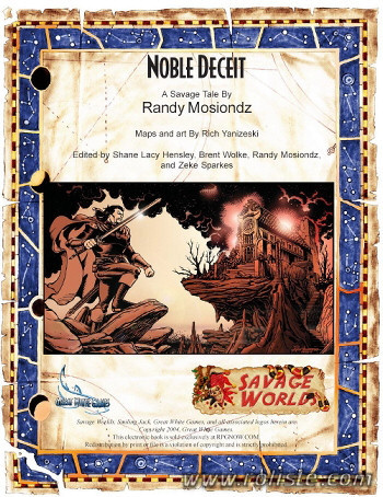 Couverture de Noble Deceit