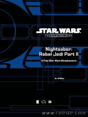 Couverture de Rebel Jedi Part II : Nightsaber