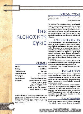 Couverture de Alchemist's Eyrie (The)