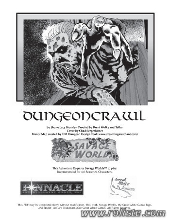 Couverture de Dungeoncrawl