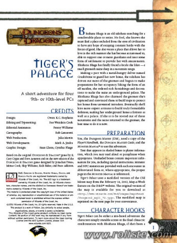Couverture de Tiger's Palace