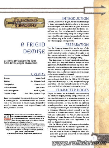 Couverture de Frigid Demise (A)