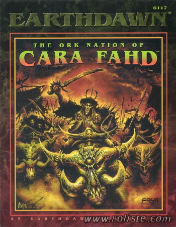 Couverture de Ork Nation of Cara Fahd (The)
