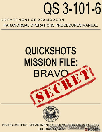 Couverture de Quickshots Mission File : Bravo