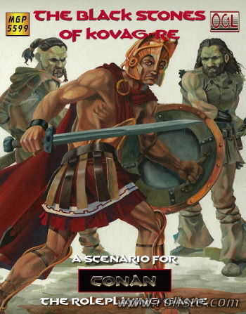 Couverture de Black Stones of Kovag-Re (The)