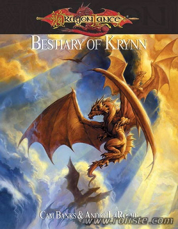Couverture de Bestiary of Krynn