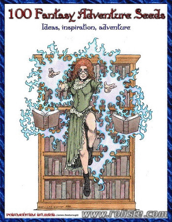 Couverture de 100 Fantasy Adventure Seeds