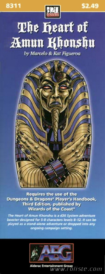 Couverture de Heart of Amun Khonshu (The)