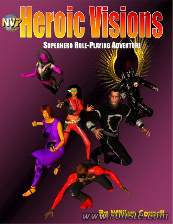 Couverture de Heroic Visions