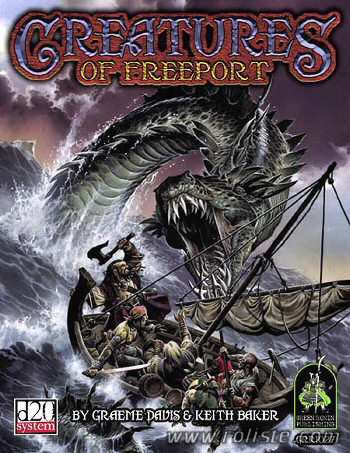 Couverture de Creatures of Freeport