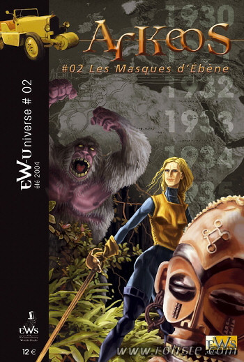 Couverture de Masques d'Ebène (Les)