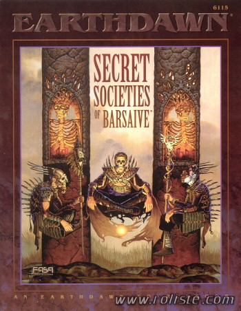 Couverture de Secret Societies of Barsaive