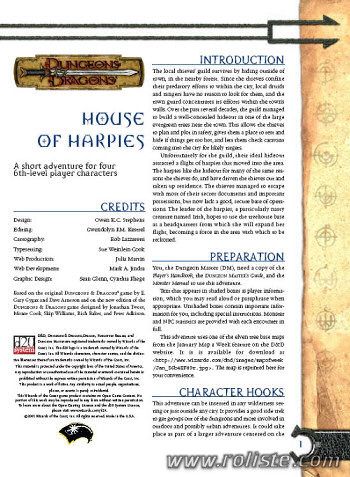 Couverture de House of Harpies