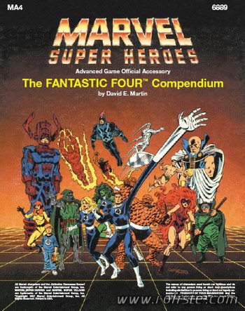 Couverture de MA4 - The Fantastic Four Compendium
