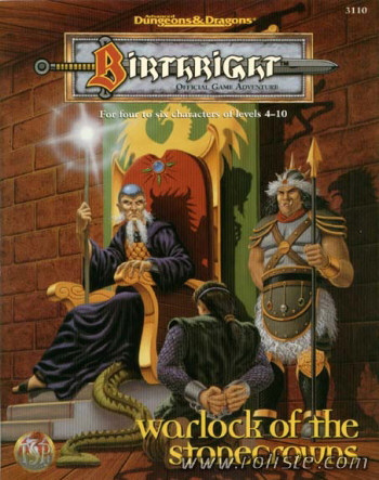 Couverture de Warlock of the Stonecrowns
