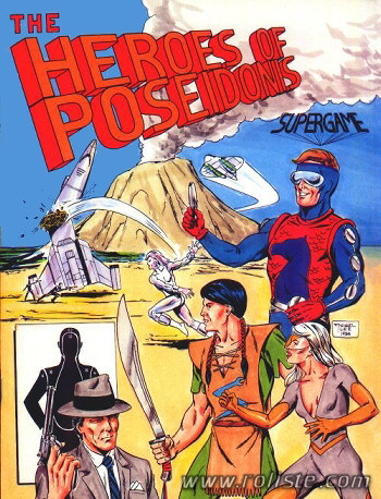 Couverture de Heroes of Poseidonis