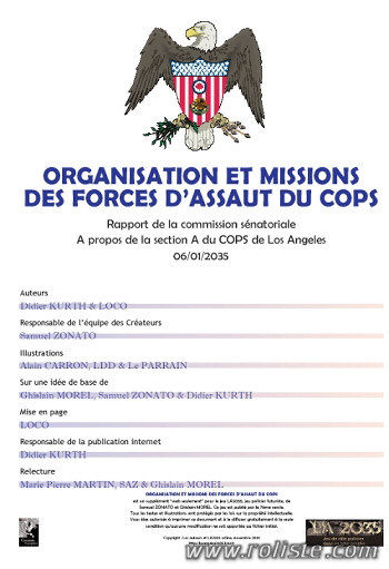 Couverture de Organisation et Missions des Forces d'Assaut du COPS