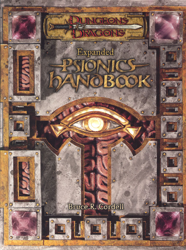 Couverture de Expanded Psionics Handbook