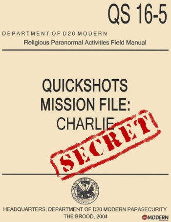 Couverture de Quickshots Mission File : Charlie