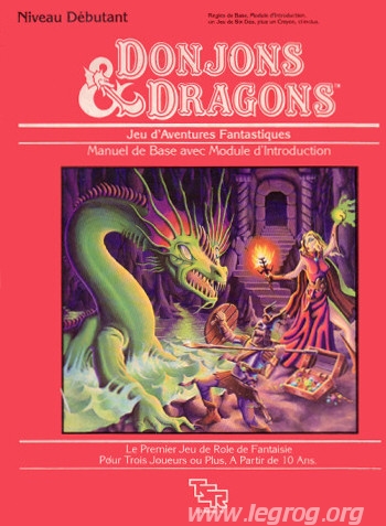Couverture de Donjons et Dragons