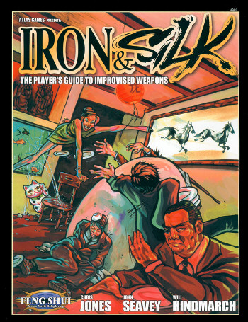 Couverture de Iron & Silk