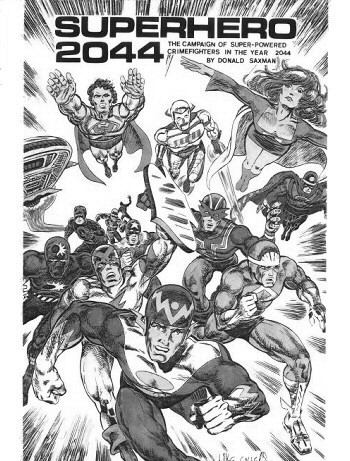 Couverture de Superhero 2044