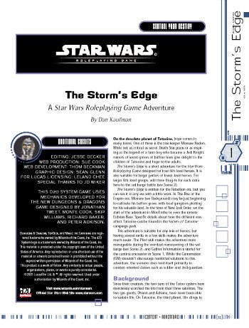 Couverture de Storm's Edge (The)