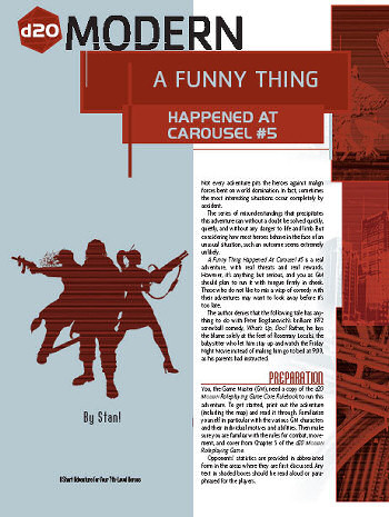 Couverture de Funny Thing Happened At Carousel #5 (A)