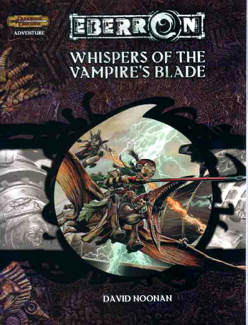 Couverture de Whispers of the Vampire's Blade