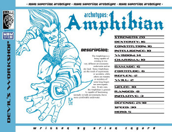Couverture de Archetypes : Amphibian